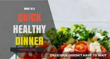 Quick Healthy Dinner Ideas: Simple, Nutritious Meals in Minutes