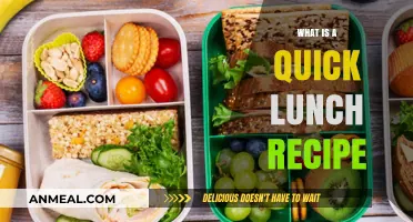 Quick and Easy Lunch Recipe: Ready in Minutes!