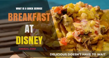 Disney's Quick Service Breakfast: Fast, Delicious, and Magical Morning Meals