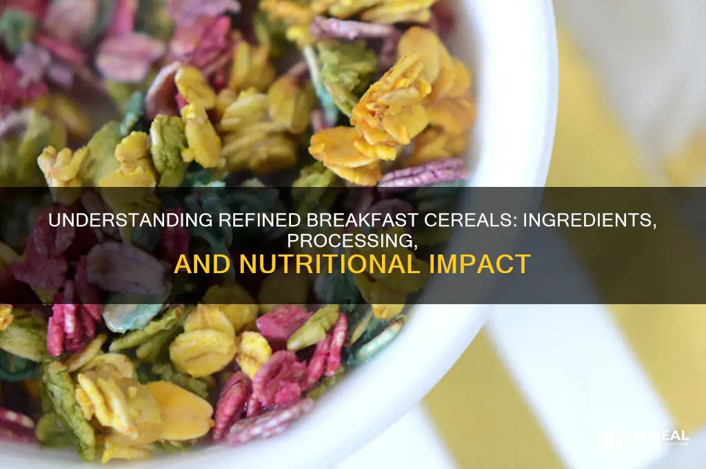 what is a refined breakfast cereal
