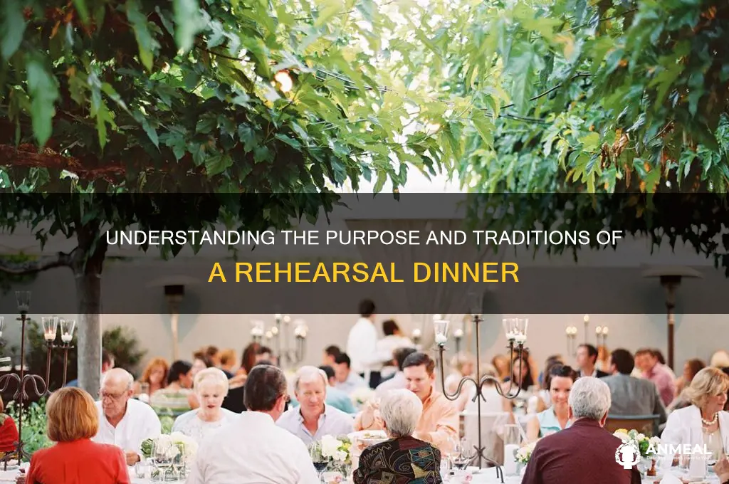 what is a rehearsel dinner