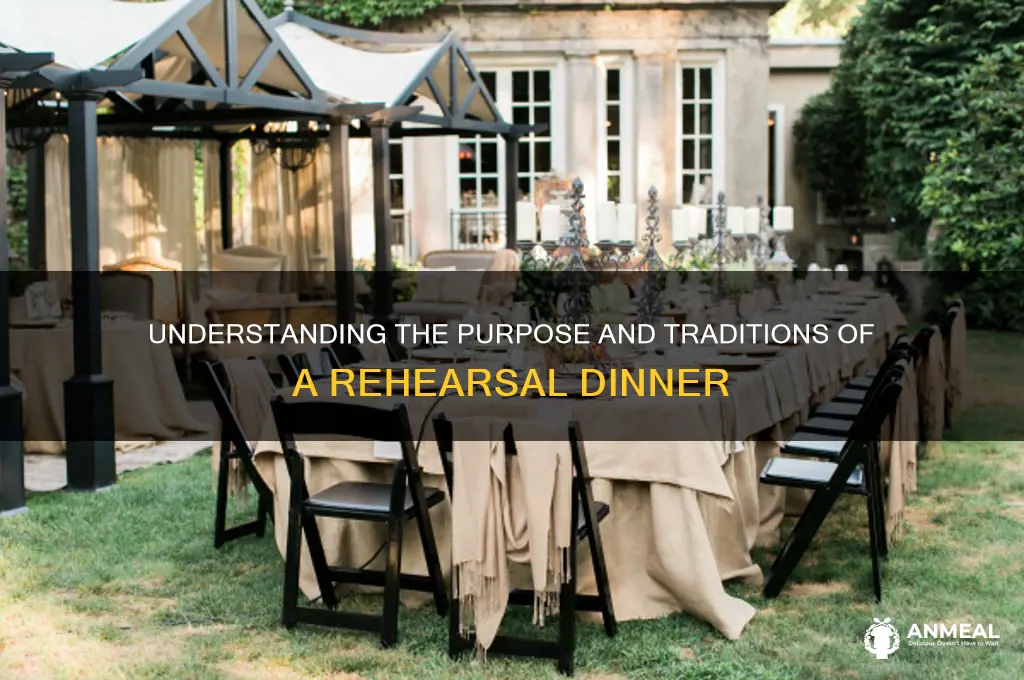 what is a rehursal dinner