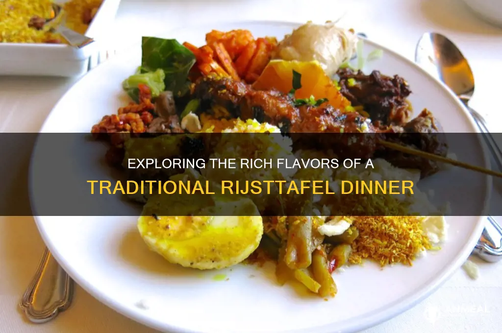 what is a rijsttafel dinner