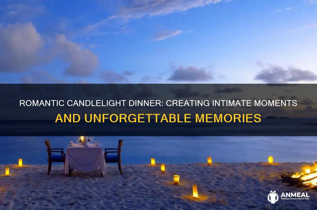 what is a romantic candlelight dinner