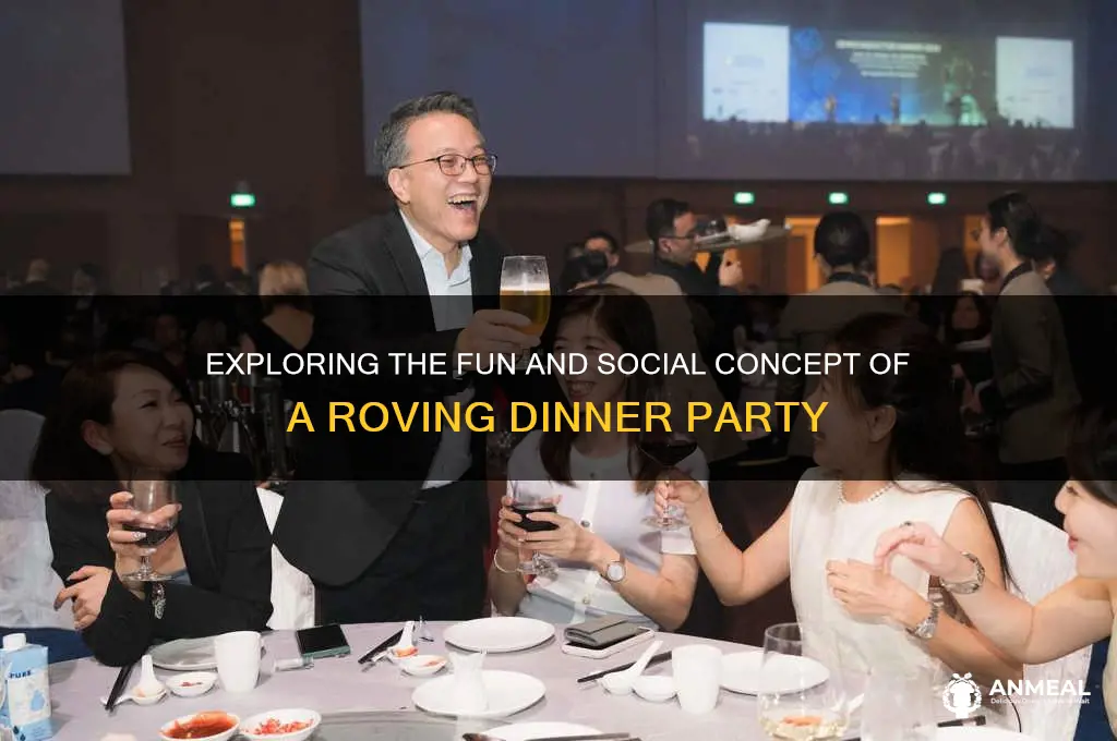 what is a roving dinner