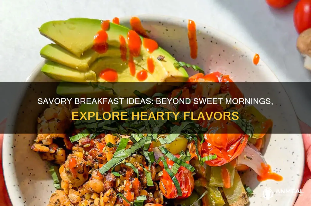 what is a savory breakfast