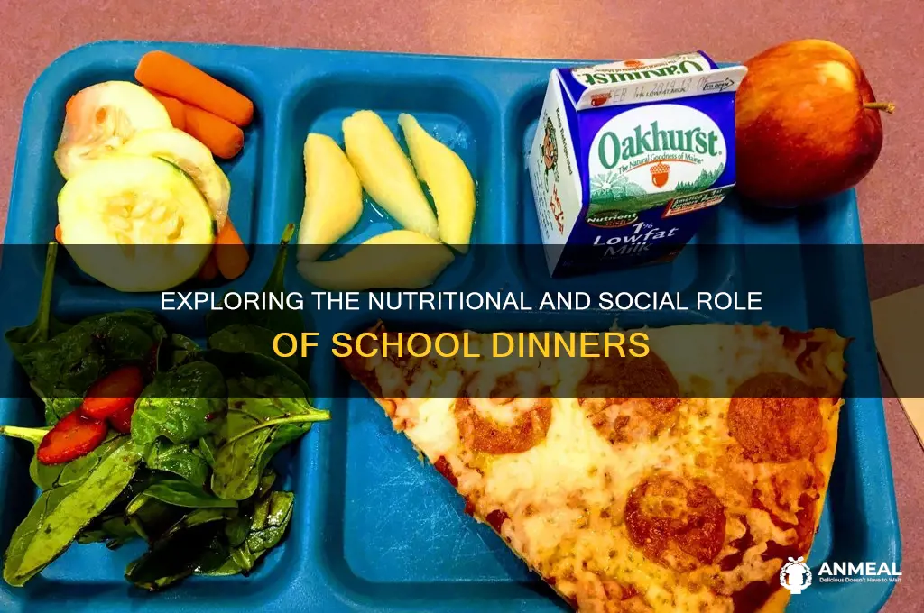 what is a school dinner