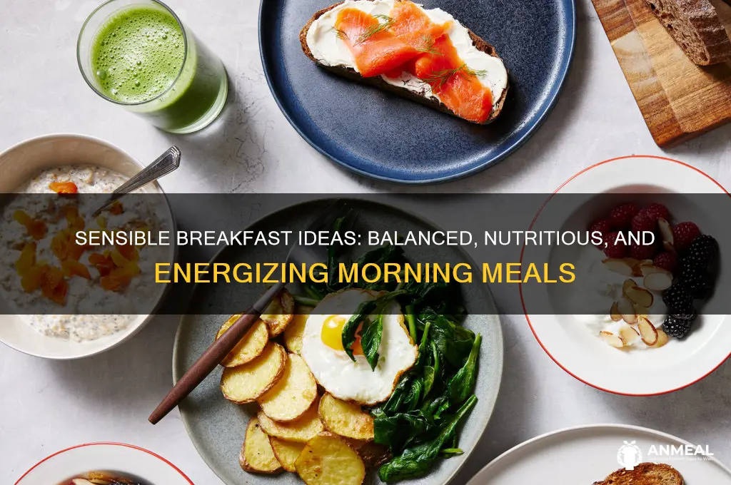 what is a sensible breakfast