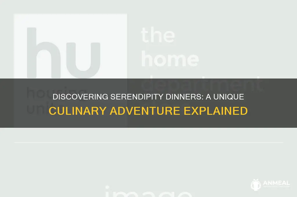 what is a serendipity dinner