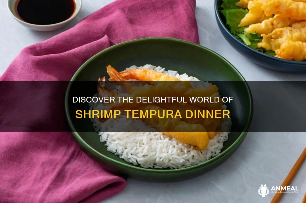 what is a shrimp tempura dinner