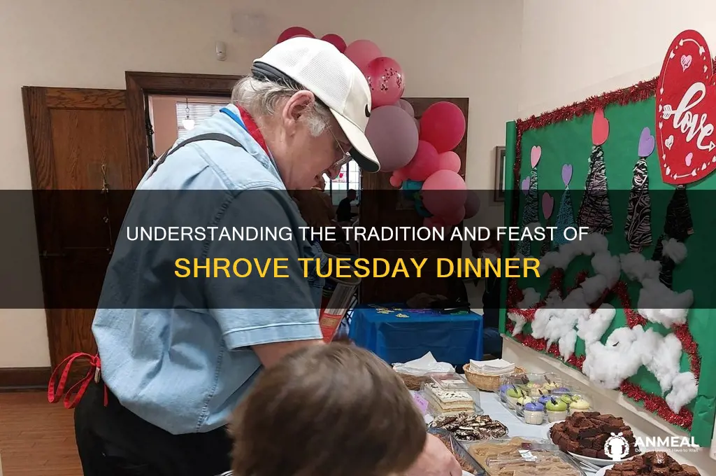 what is a shrove dinner