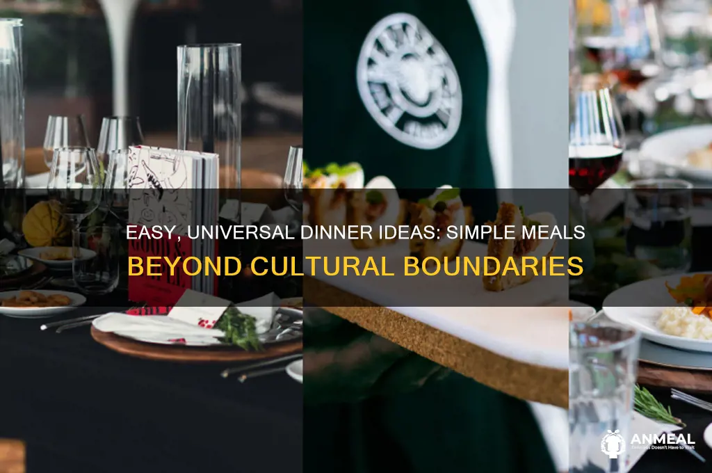 what is a simple dinner not assigned to any culture