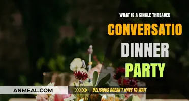Single-Threaded Conversations: Elevating Dinner Party Dynamics and Connections