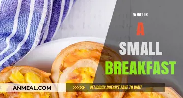 Simple Morning Bites: Understanding the Concept of a Small Breakfast
