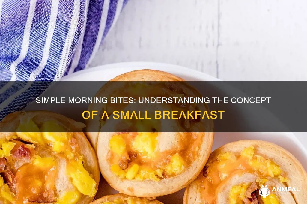 what is a small breakfast