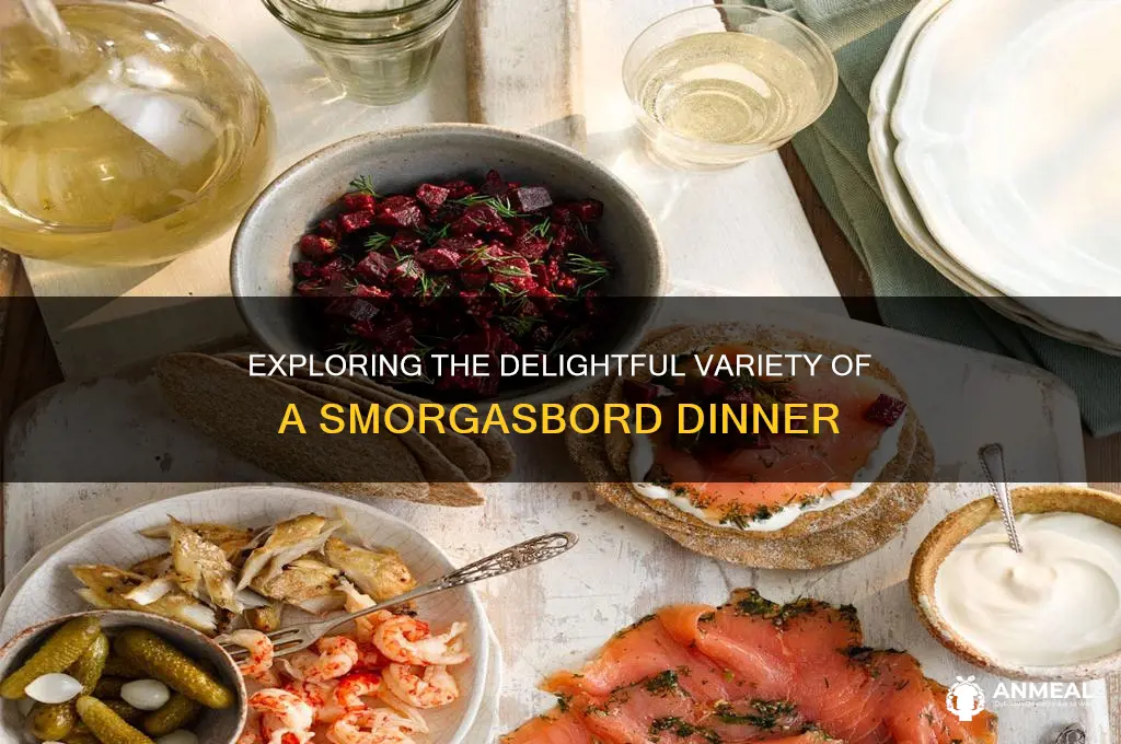what is a smorgasbord dinner