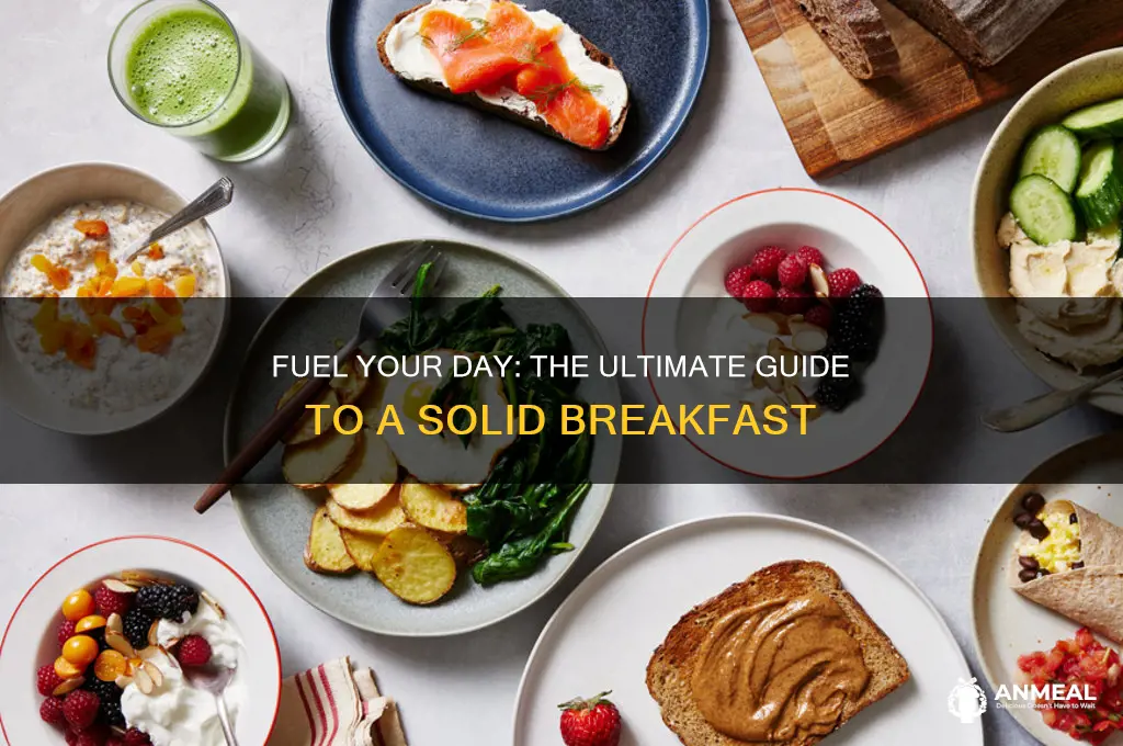 what is a solid breakfast
