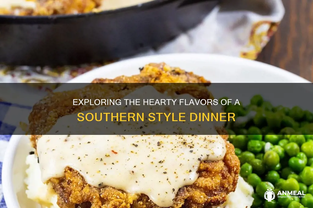 what is a southern style dinner