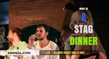 Understanding the Tradition of a Stag Dinner: A Pre-Wedding Celebration
