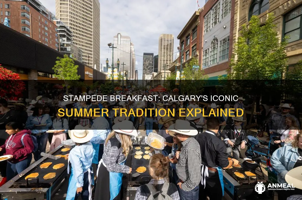what is a stampede breakfast
