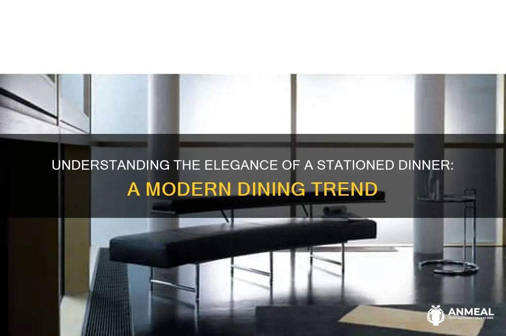 what is a stationed dinner