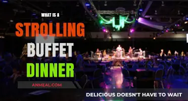 Exploring the Elegance of a Strolling Buffet Dinner Experience