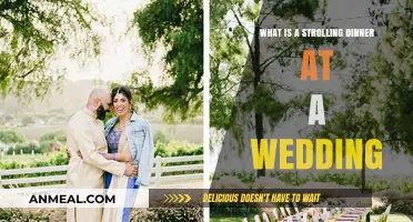 Strolling Dinner at a Wedding: A Modern, Fun Reception Twist