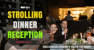 Exploring the Charm of Strolling Dinner Receptions: A Modern Twist
