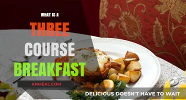Three-Course Breakfast Explained: Elevate Your Morning Meal with Style