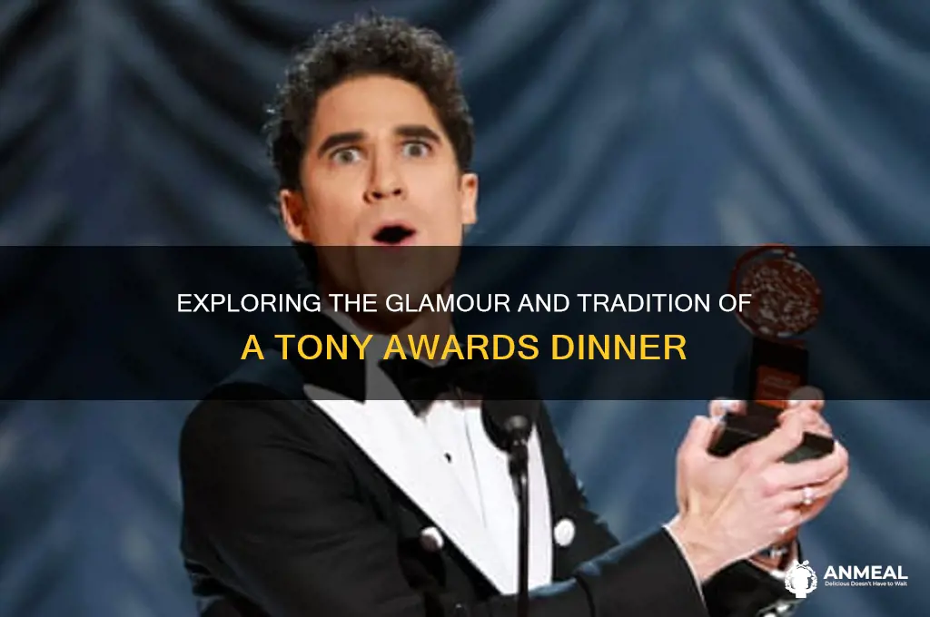 what is a tony dinner