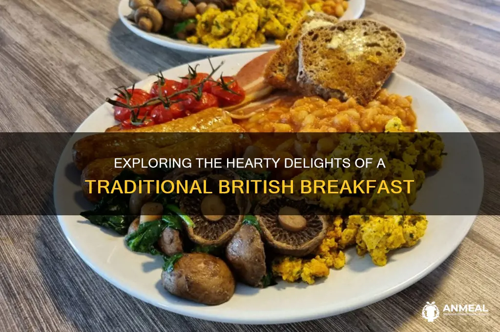 what is a traditional british breakfast