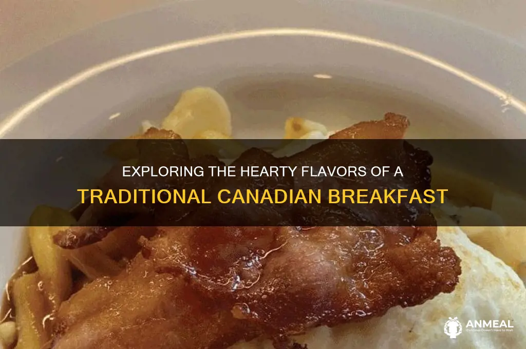 what is a traditional canadian breakfast