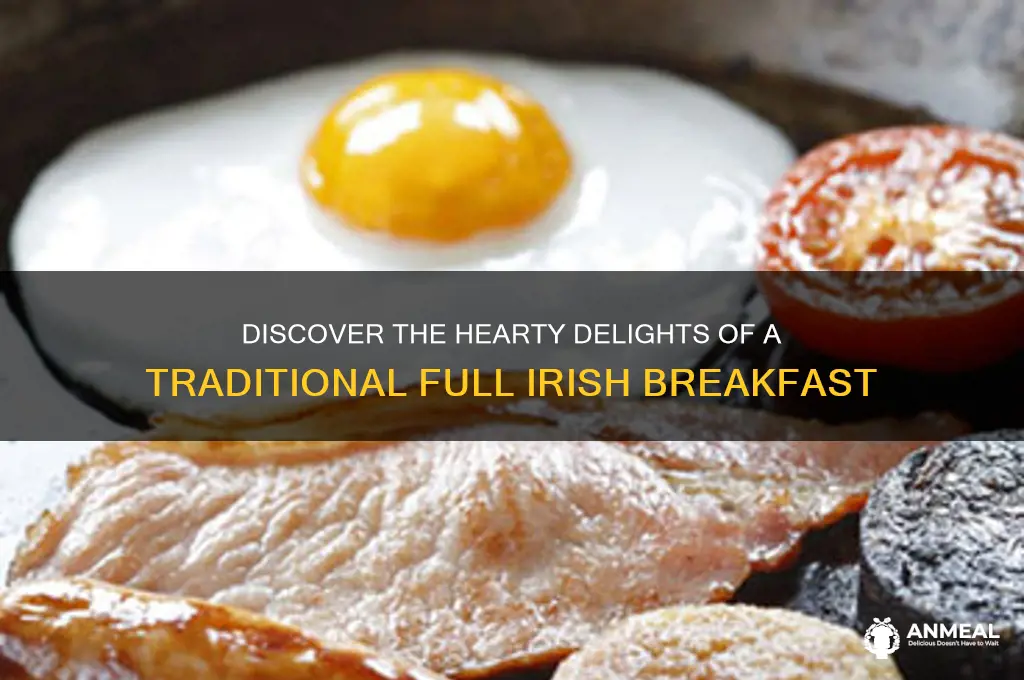 what is a traditional full irish breakfast