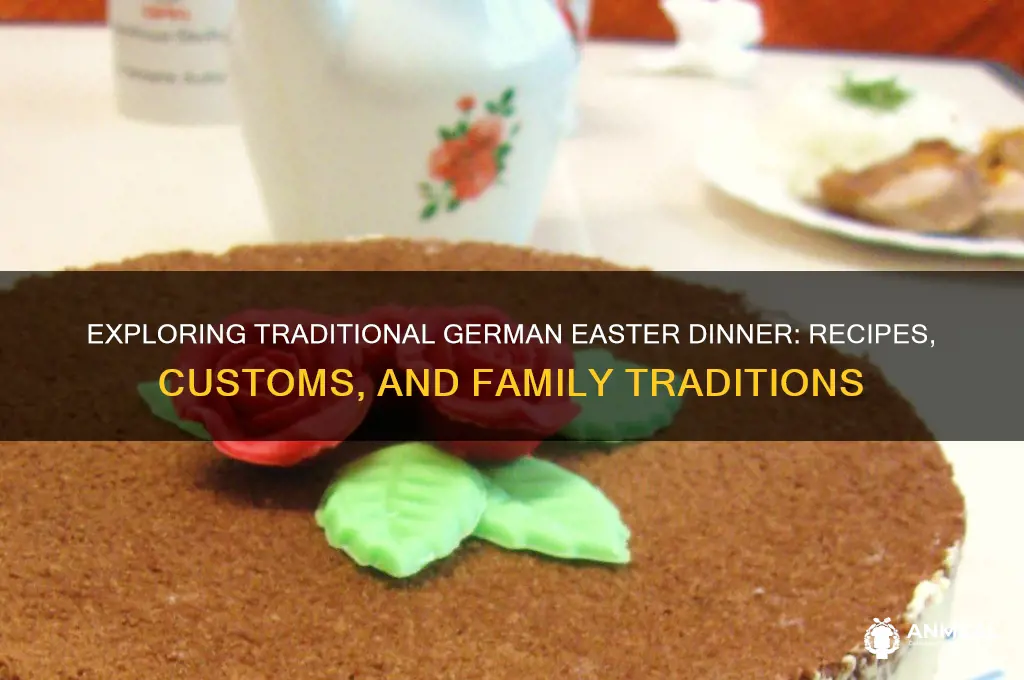 what is a traditional german easter dinner