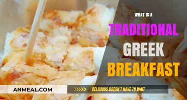 Exploring the Flavors of a Traditional Greek Breakfast Delight