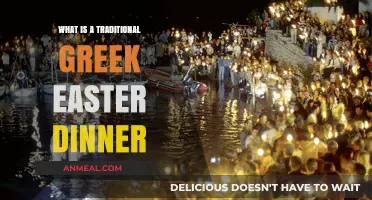 Exploring the Rich Flavors of a Traditional Greek Easter Feast