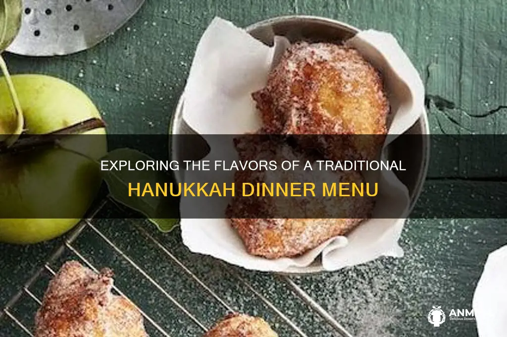 what is a traditional hanukkah dinner