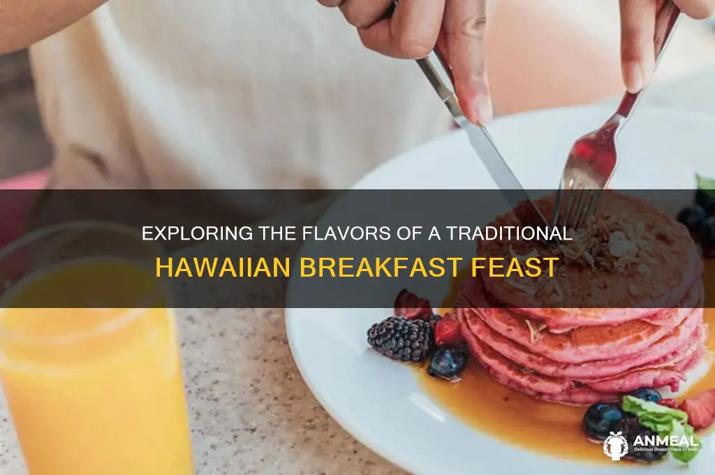 what is a traditional hawaiian breakfast