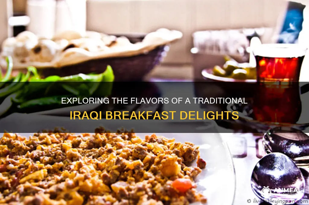 what is a traditional iraqi breakfast