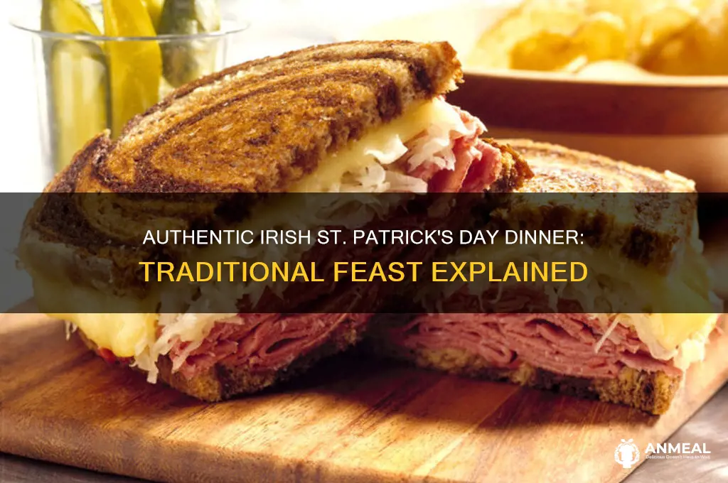 what is a traditional irish st patrick day dinner