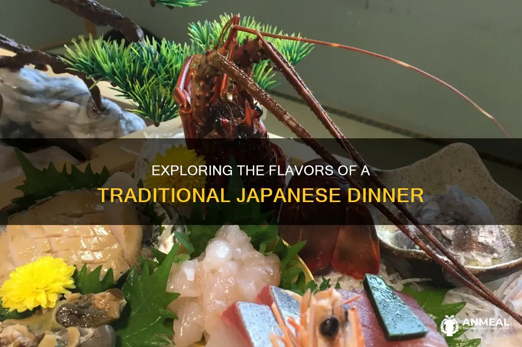 what is a traditional japanese dinner