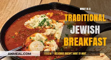 Exploring the Flavors of a Traditional Jewish Breakfast Delicacies