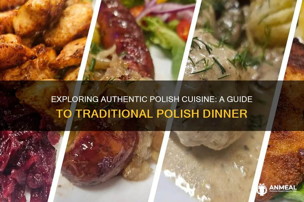 what is a traditional polish dinner