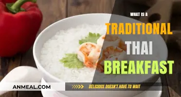 Discover the Flavors of a Traditional Thai Breakfast Delicacies