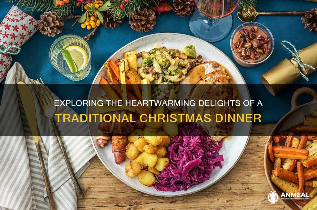 what is a traditional xmas dinner