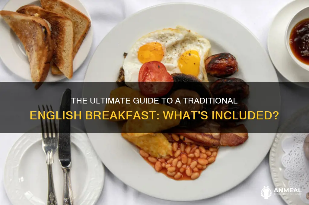 what is a true english breakfast