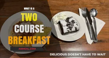 Two-Course Breakfast Explained: Elevate Your Morning Meal with Style