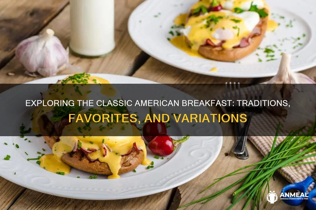 what is a typical american breakfast