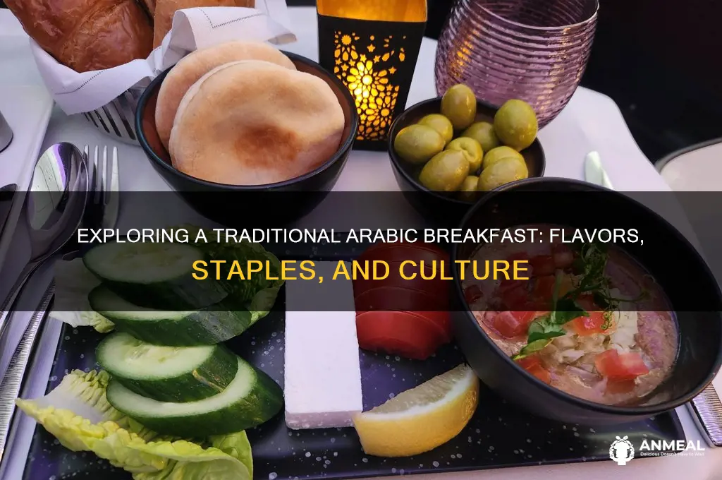 what is a typical arabic breakfast