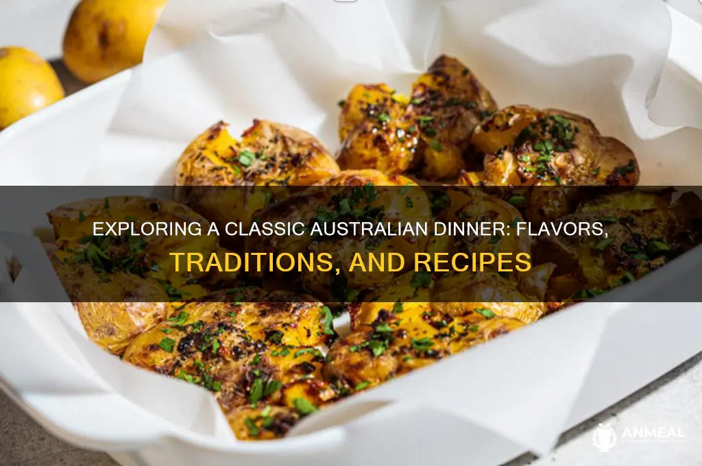 what is a typical australian dinner